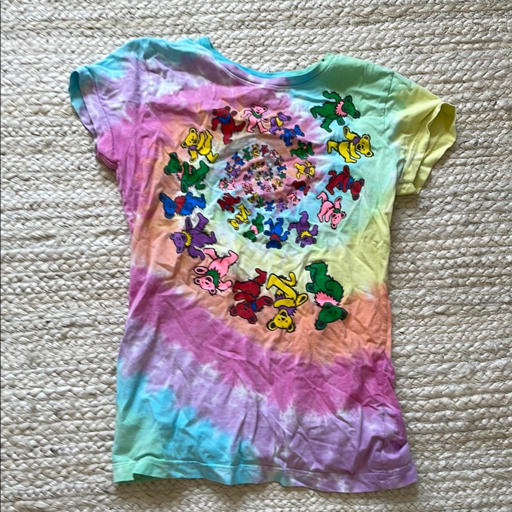 Liquid Blue Pink and Yellow Short Sleeve Tee
